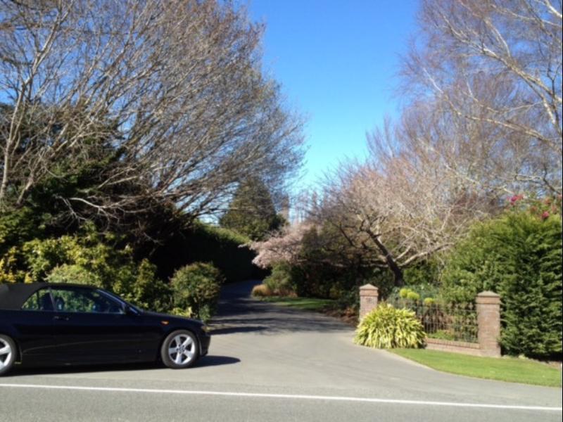 Hotel Rhododendron Garden Christchurch Exterior foto